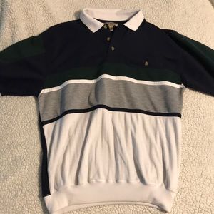 John Weitz Cinched Waist Collared Shirt